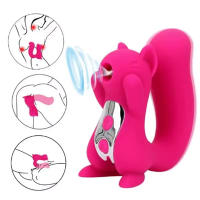 Sucking Vibrator Adult Sex Toys Female Nipple Oral Vacuum Massager Clitoral Vibrator Dildo Masturbator Adult Sex Toys for Women