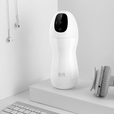 18+ Automatic Masturbators Electric Blowjob Vacuum Sucking Artificial Vagina Realistic Pussy Sex Toys for Men Telescopic Male Toyes