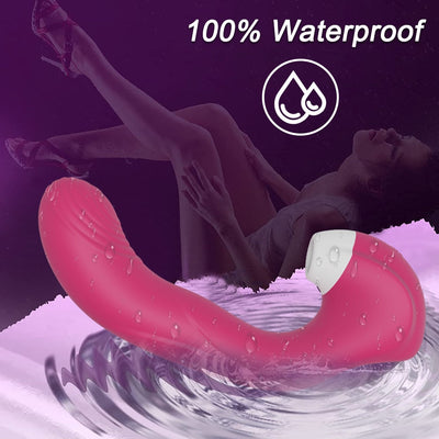 Burningus 3 in 1 Clitoral Vagina Sucking Licking Vibrator Female G Spot Vibrating Clitoris Stimulator Sex Toys for Couples Adult