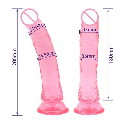 ยืดหยุ่น Dildo ดูดถ้วย Anal สมจริงอวัยวะเพศชายสินค้าเร้าอารมณ์เพศของเล่นสำหรับผู้หญิงผู้ใหญ่18หญิง Masturbator G-Spot การสำเร็จความใคร่ Shop