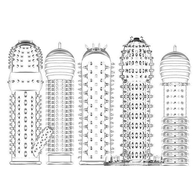 From Monday To Friday,Increase The Long-lasting The Different Wolf Crystal Delay Ultra-thin Spike Braces Are Different Every Day