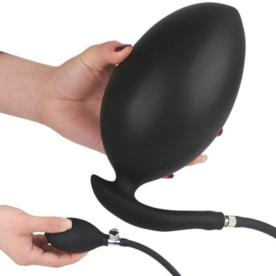 Inflatable 250MM Super Large Silicone Anus Dilator Anal Plug Dildo Pump Women Sex Toys Butt Vagina Stimulate Prostate Massage 18