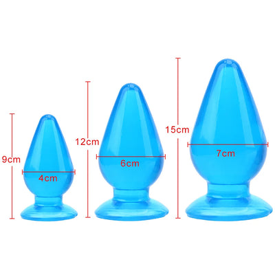 OLO Anal Plug Huge Size Sex Toys for Man Woman Couple Toys Butt Plugs Anus Stimulator Prostate Massager Big Anal Beads