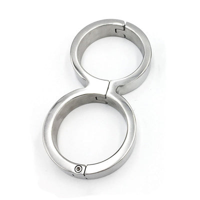 Heavy Stainless Steel Handcuffs Ankle Cuff Bondage BDSM Fetish Adult Sex Toys for Woman Screw Sex Toy Bundle Sex Shop China 18+