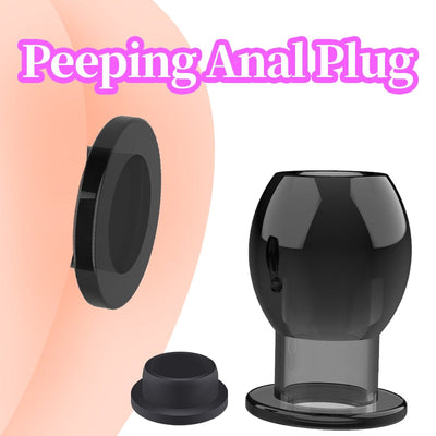Hollow Vagina Butt Plug with Stopper Plug Anal Expender Anal Dilator Speculum Men Prostate Massage Sex Toy for Gay