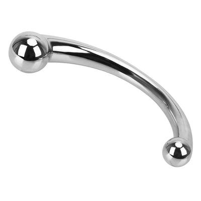 IKOKY Double Head Anal Plug Male Masturbation Adult Sex Products Erotic Stainless Steel Sex Toys for Men Prostate Massage