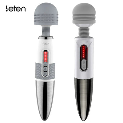 Leten Clitoral Vibrator for Female Masturbation Orgasm AV Stick Magic Wand Massager Stimulate Nipple Clitoris Sex Toys for Woman