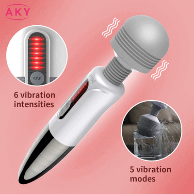 Leten Lightning Huge Head Female Magic AV Wand Vibrators Masturbator Massager Nipple Clits Stimulator Erotic Sex Toys for Women