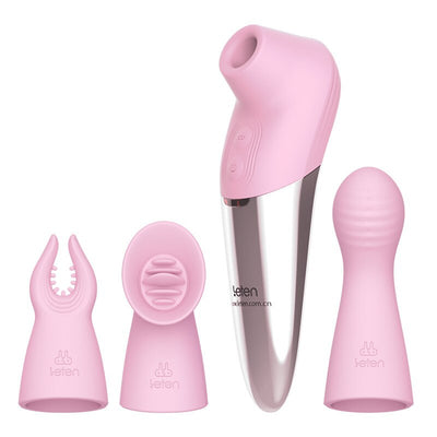 Leten Multifunctional Vibrating Sucker Vibrator Blowjob Tongue Nipple Oral Licking Clitoris Stimulator Sucking Sex Toy for Women