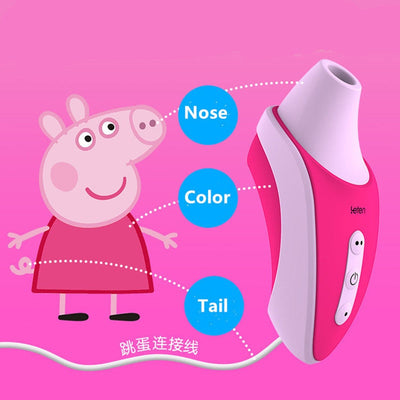 Leten Sucking G Spot Vibrator Oral Sex Nipple Sucker Clamp Dildo Vibrating Egg Clitoris Stimulator Massage Sex Toys for Woman