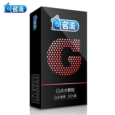 Mingliu G Spot Condoms Big Particle Stimulation G-point Penis Sleeve Delay Ejaculation Condones Contraception Men Sex Toy