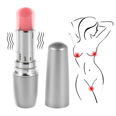 Portable Vibrator Vaginal Stimulator Masturbation Lipstick Vibrator G-spot Massage Stick Secret Dildo Clit Massage Sex Toys