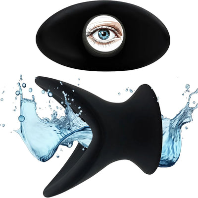 Silicone Anal Butt Plug Trainer Hollow Tunnel Anal Dilator Men Gay Vaginal Speculum Adult Sex Toys for Beginner Woman Female