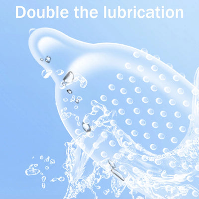 10-30Pcs 45mm Tight Condoms,Hyaluronic Acid Lubricated Condoms for Men,Particle Stimulation Penis Sleeve for Couple Sex Product