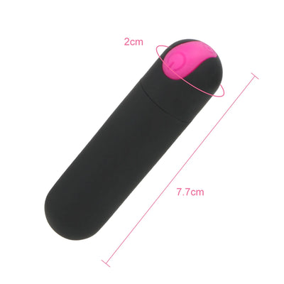 IKOKY Mini Bullet Vibrator USB Rechargeable G-spot Massager Finger Design Strong Vibration Sex Toys for Women Sex Shop