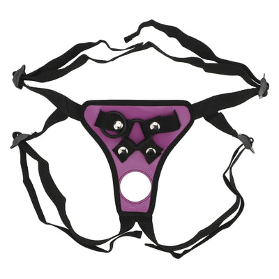 IKOKY Strapon Dildo Pants Wearable Penis Panties Erotic Costumes Strap on Dildos Pants Adjustable Harness Belt with Rings