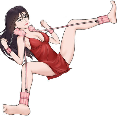 SM Bondage Restraints Slave Straps Pillow Sex Toys for Women Couples Handscuff Neck Ankle Cuffs Adult Games Sex Products