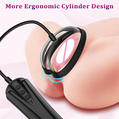 Automatic Vacuum Vagina Pump Adult Sex Toys for Women Nipple Pussy Sucker Clitoral Pump with 6 Powerful Mode Female Masturbation
