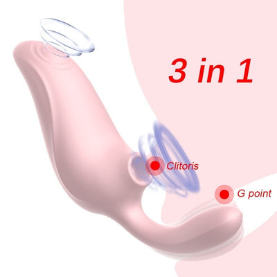 Sex Toys 3 In 1 Modes Clitoral Sucking Vibrator for Women 10 Speeds Vibrating Clit Sucker Woman Point G Masturbators Adult Toys