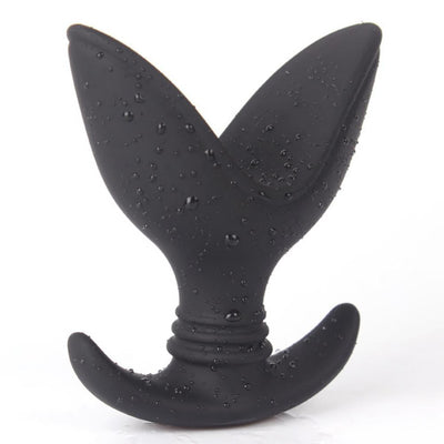 Silicone Anal Dilator Opening Butt Expander Speculum Anal Plug  Unisex Sex Toy