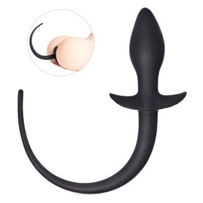 Silicone Dog Tail Anal Toys G-spot Stimulator Butt Plug Slave Anal Expander Women Men Gay Sex Game BDSM Erotic Toys Sex Products