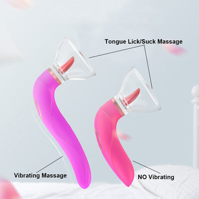Strong Tongue Licking Vibrators for Women Nipple Massager Breast Enlargement Machine Dildos Anal Sex Toys Adults Products Erotic