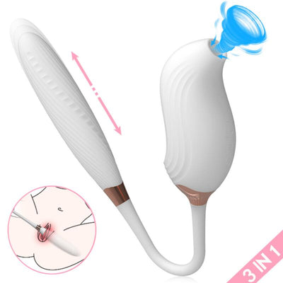 Sucking Vibrator Dildio for Women G Spot Clitoris Stimulator Adult Sex Toys Female Masturbators Nipple Vagina Sucker Vibratio