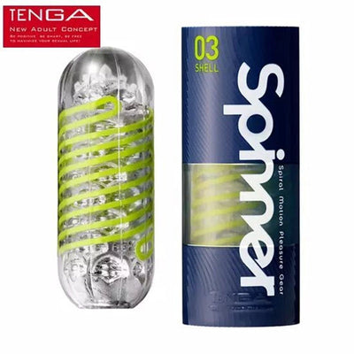 TENGA SPINNER Spiral Pocket Pussy Male Masturbator for Pussy Silicone Real Vagina Adult Masturbador Cup Sex Toys for Men