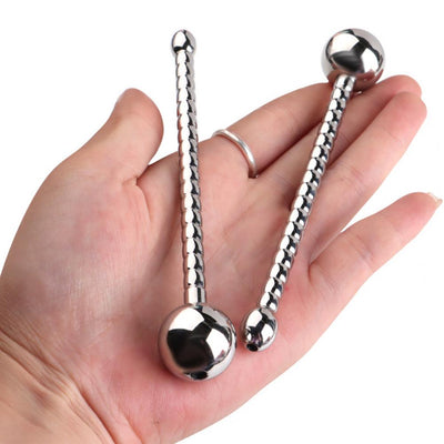 Urine Plugging Rod Metal Horse Eye Expander Stainless Steel Appliance Masturbation Toy Urethral Bead Pagoda Horse Eye Stick Male