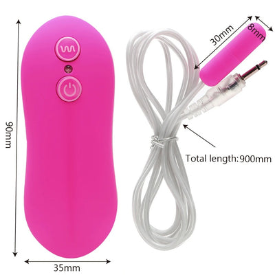 IKOKY Urethral Plug Vibrator Sex Toys for Women Vibrating Egg Remote Control Waterproof Mini Bullet Vibrator Penis Plug Massage